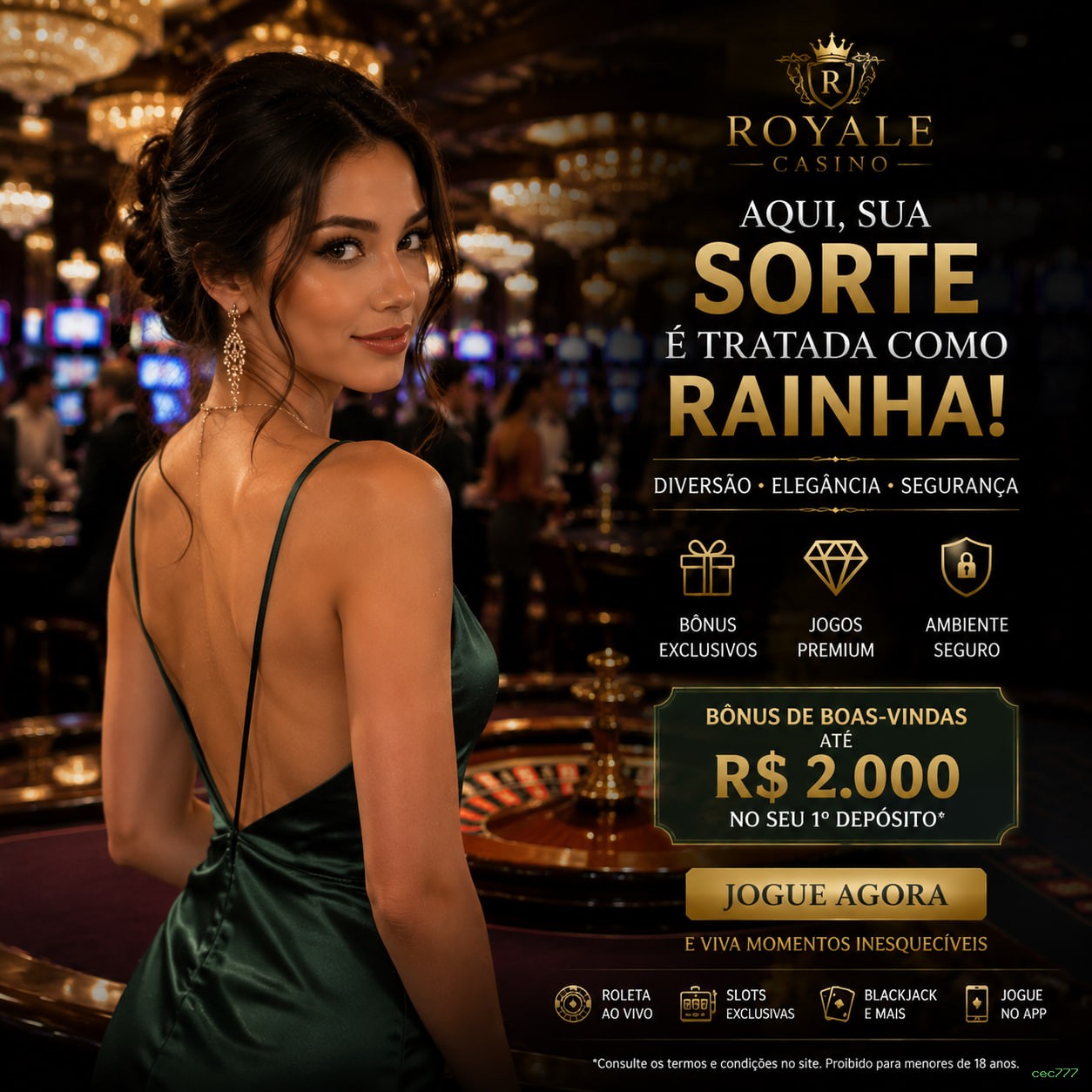 Promoções e bônus exclusivos da cec777